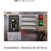 EMBUTIDORA ELÉCTRICA DE 30 LITROS = 64 LIBRAS