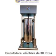 EMBUTIDORA ELÉCTRICA DE 30 LITROS = 64 LIBRAS