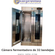 CÁMARA FERMENTADORA PARA 32 BANDEJAS