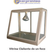 VITRINA CALIENTE DE UN FOCO