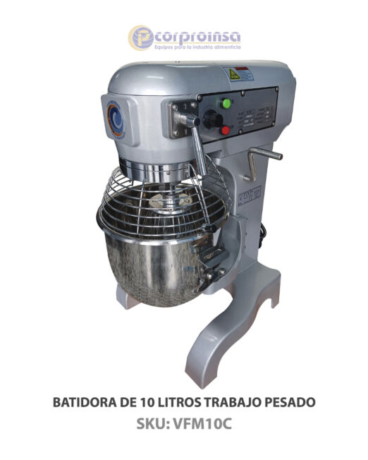 BATIDORA DE 10 LITROS TRABAJO PESADO P05