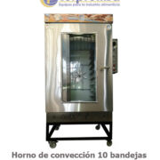 HORNO DE CONVECCIÓN 10 BANDEJAS HCAILN-10B