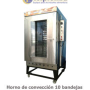 HORNO DE CONVECCIÓN 10 BANDEJAS HCAILN-10B