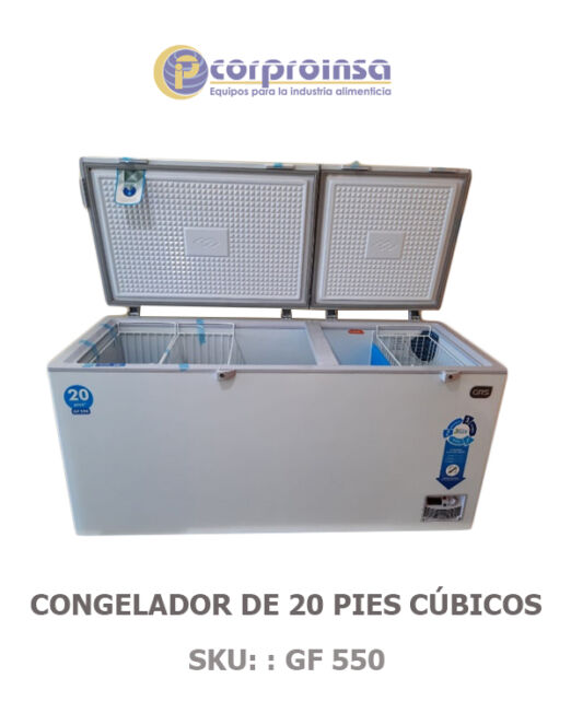 CONGELADOR DE 20 PIES CÚBICOS 2