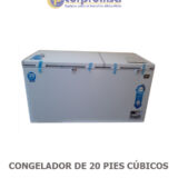 CONGELADOR DE 20 PIES CÚBICOS