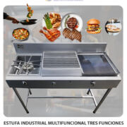 ESTUFA INDUSTRIAL MULTIFUNCIONAL TRES FUNCIONES EIMF-3F