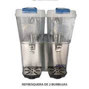 REFRESQUERA DE 2 BURBUJAS MARCA SPACE