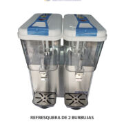 REFRESQUERA DE 2 BURBUJAS MARCA SPACE