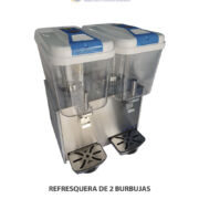 REFRESQUERA DE 2 BURBUJAS MARCA SPACE