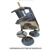 CORTADORA (CUTTER) DE VEGETALES