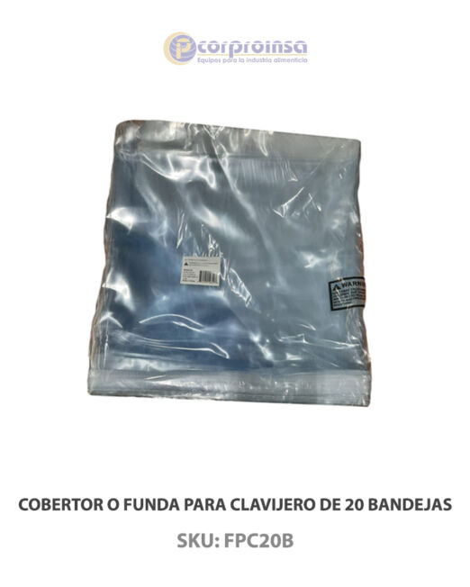 COBERTO O FUNDA PARA CLAVIJERO 20 BANDEJAS