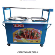 CARRETA PARA TACOS (GRANDE)