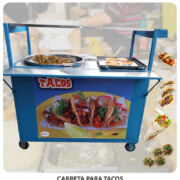 CARRETA PARA TACOS (GRANDE)