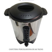 CAFETERA PERCOLADORA DE 60 TAZAS