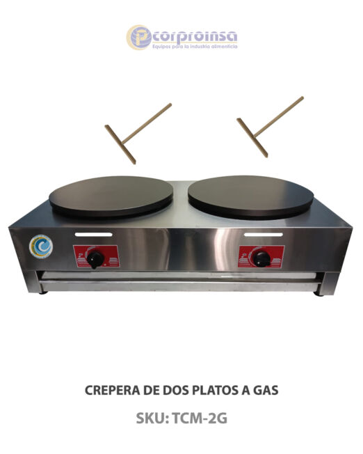 CREPERA DOS UN PLATOS A GASP01