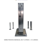 EMBUTIDORA MANUAL DE 7 LITROS = 15 LIBRAS