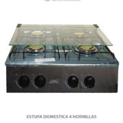 ESTUFA DOMESTICA 4 HORNILLAS