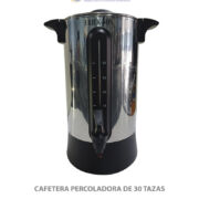 CAFETERA PERCOLADORA DE 30 TAZAS