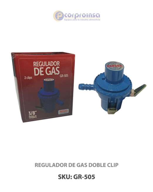 REGULADOR DE DOBLE CLIP GR-505