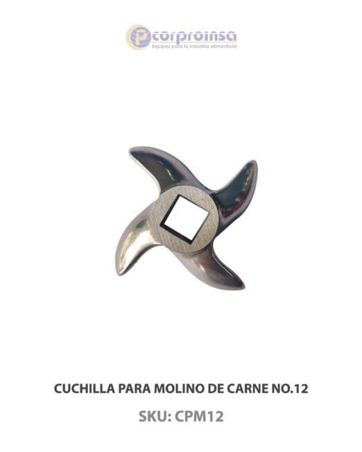 CUCHILLA PARA MOLINO DE CARNE NO.12 PAGINA1