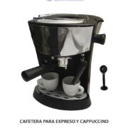 CAFETERA PARA EXPRESO Y CAPPUCCINO