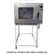 HORNO DE CONVECCIÓN TURBO 5 BANDEJAS (PROGAS)