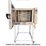 HORNO DE CONVECCIÓN TURBO 5 BANDEJAS (PROGAS)