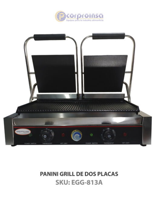 PANINI GRILL DE DOS PLACAS P02