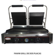 PANINI GRILL DE DOS PLACAS