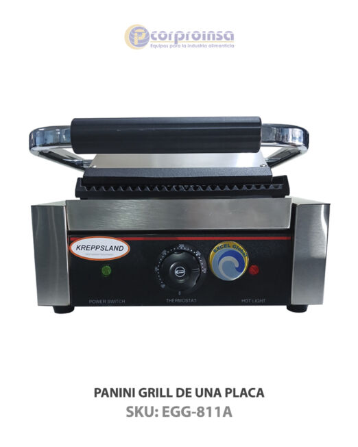 PANINI GRILL DE UNA PLACA P01