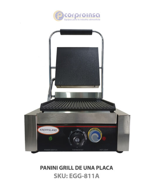 PANINI GRILL DE UNA PLACA P03