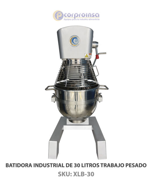 BATIDORA INDUSTRIAL DE 30 LITROS TRABAJO LIVIANO P01