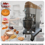 BATIDORA INDUSTRIAL DE 80 LITROS