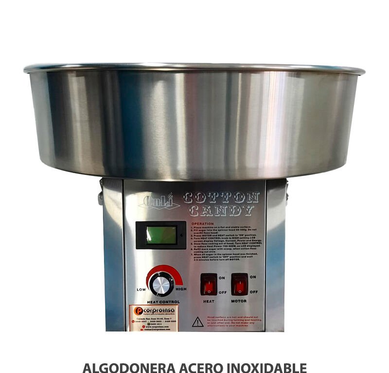 ALGODONERA ACERO INOXIDABLE