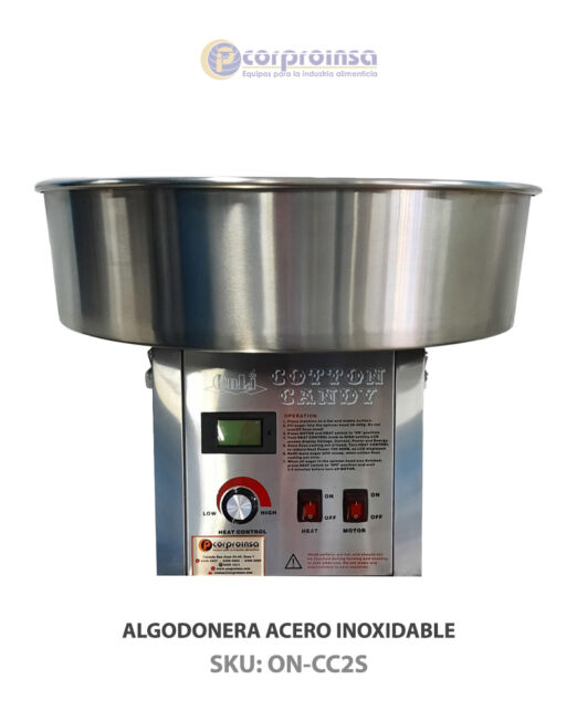ALGODONERA ACERO INOXIDABLE P01