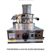 POPOROPERA A GAS DE ACERO INOXIDABLE