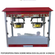 POPOROPERA PARA SOBRE MESA DE 2 OLLAS DE  8 ONZAS