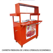 CARRETA FREIDORA DE 2 WOLS (PEROLES) ECONÓMICA