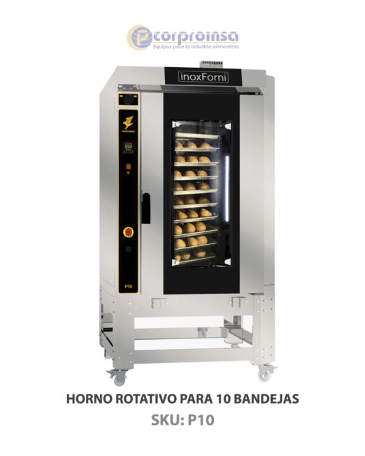 HORNO ROTATIVO PARA 10 BANDEJAS