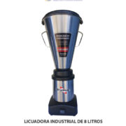 LICUADORA INDUSTRIAL DE 8 LITROS