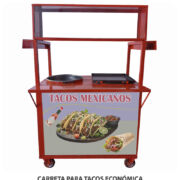 CARRETA PARA TACOS ECONÓMICA