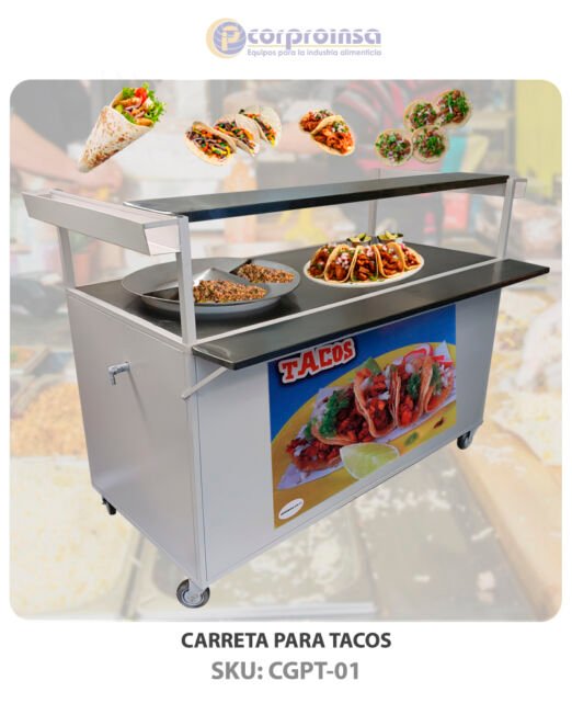 CARRETA PARA TACOS P04