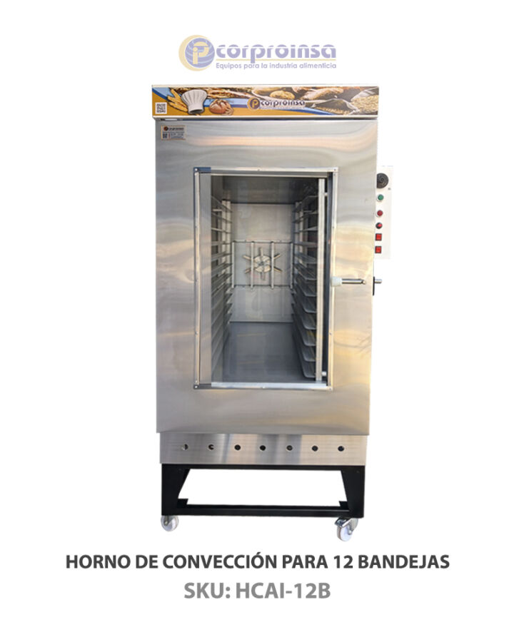 Horno De ConvecciÓn Para 12 Bandejas Corproinsa 3235