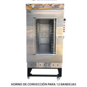 HORNO DE CONVECCIÓN PARA 12 BANDEJAS