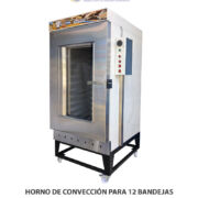 HORNO DE CONVECCIÓN PARA 12 BANDEJAS