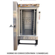 HORNO DE CONVECCIÓN PARA 12 BANDEJAS