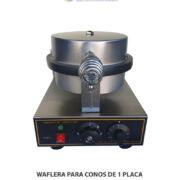 WAFLERA PARA CONOS DE 1 PLACA