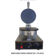 WAFLERA PARA CONOS DE 1 PLACA