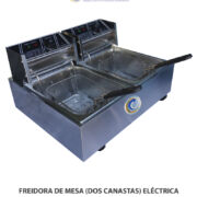 FREIDORA DE MESA (DOS CANASTAS) ELÉCTRICA