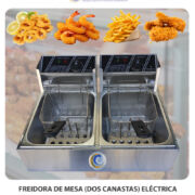 FREIDORA DE MESA (DOS CANASTAS) ELÉCTRICA